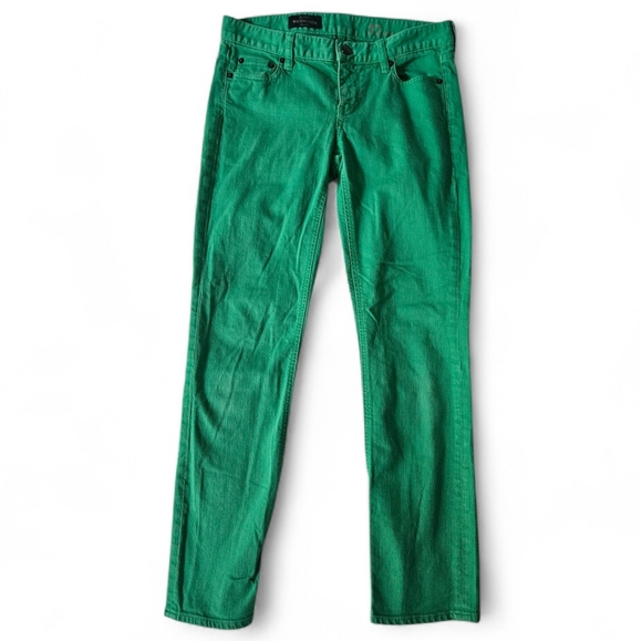J. CREW Kelly Green Matchstick Jeans | SZ 27 - Picture 2 of 14